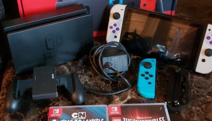 nintendo switch console And Games