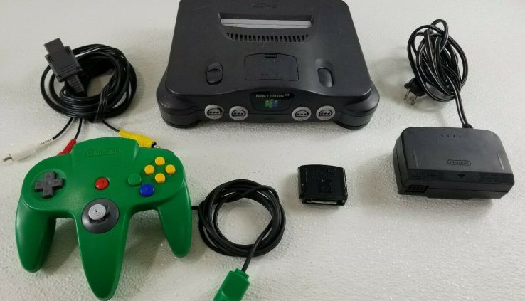 Nintendo 64 N64 Qualified Expert Console System Bundle Tight Stick Controller