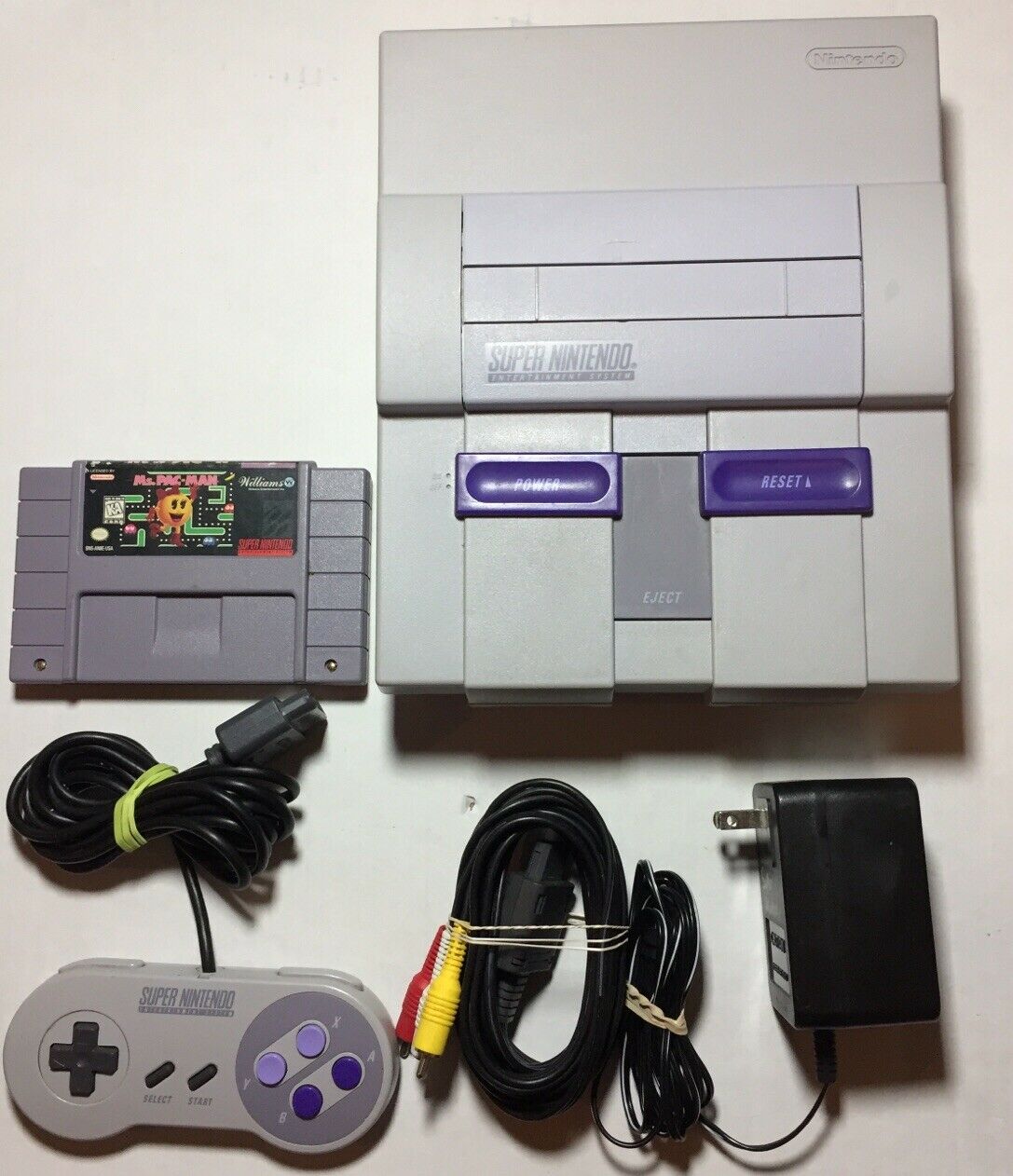 Mountainous Nintendo leisure Device SNES Console SNS-001 Total Tested ...