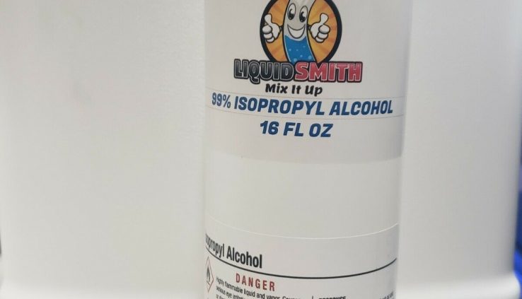 99% Isopropyl Alcohol- 16 Oz