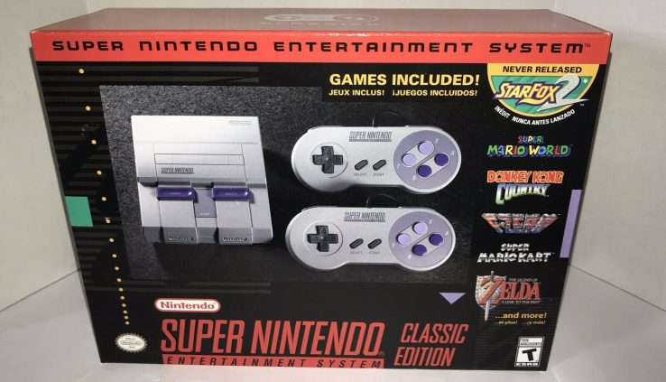 Trim Nintendo Leisure Blueprint SNES Classic Mini Version 100% Authentic NEW