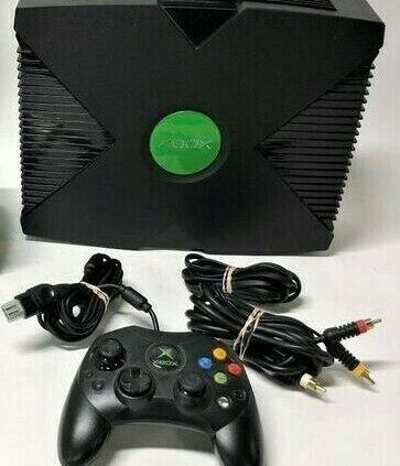 MICROSOFT XBOX ORIGINAL COMPLETE TESTED&WORKS-FREESHIPPING