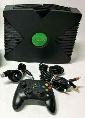 MICROSOFT XBOX ORIGINAL COMPLETE TESTED&WORKS-FREESHIPPING - iCommerce ...