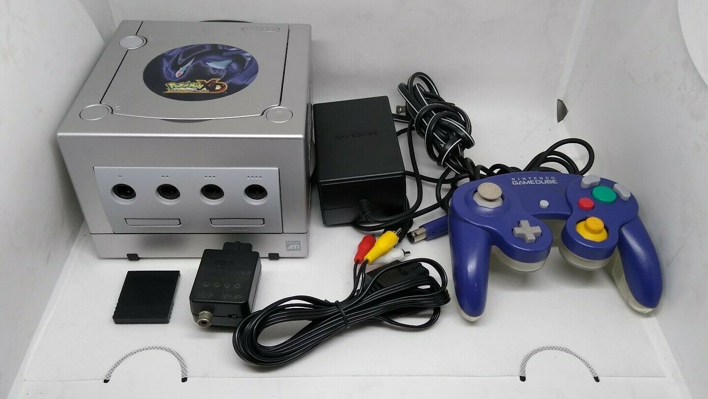 Nintendo GameCube Pokemon XD Restricted Edition with controller