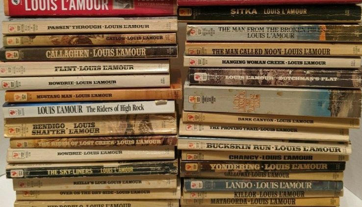 LOUIS L’AMOUR Paperback Books! Equipped Personally Or Manufacture Your Relish Lot! Western!