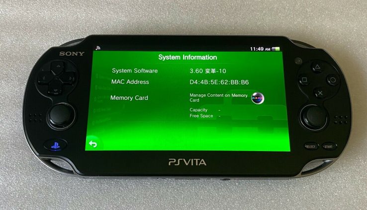 Sony PS Vita 1000 Dusky (FW 3.60 HENKAKU/ENSO) – Mercurial Free Initiating Incorporated