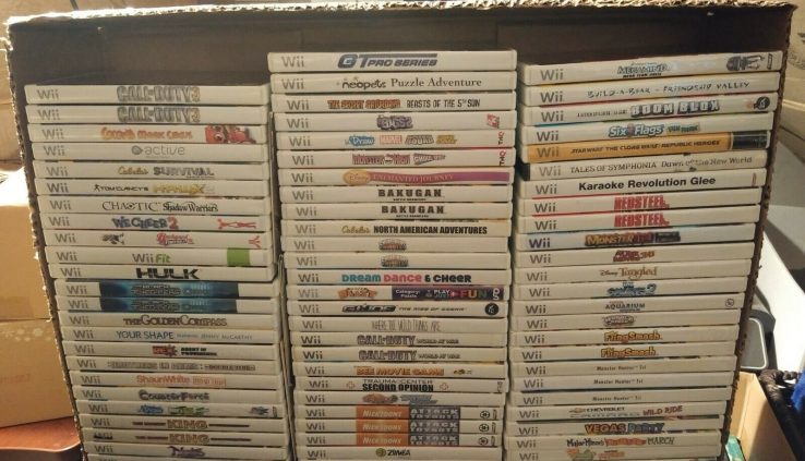 Wii Games * Most with Manuals/Some Now not *