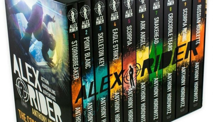 Alex Rider 10 Books Young Grownup Series Paperback Box Design By Anthony Horowitz