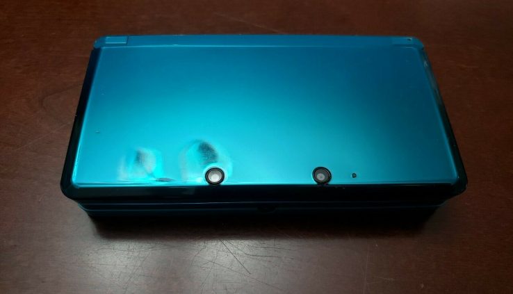 Nintendo 3DS Handheld Scheme – Aqua Blue (Open Model)