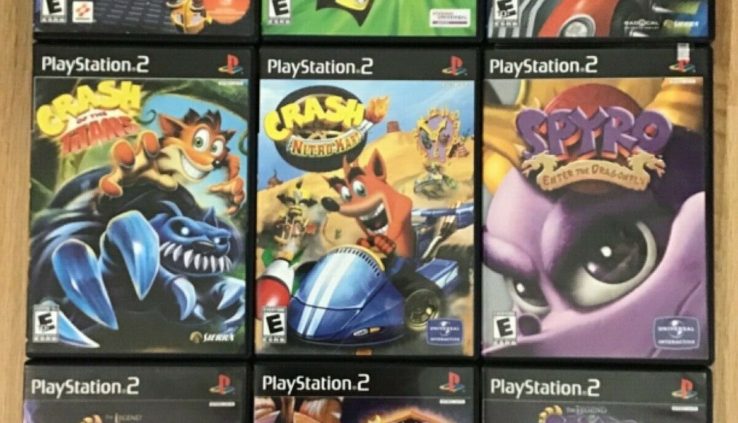 Break Bandicoot and Spyro games (Playstation2) PS2 TESTED