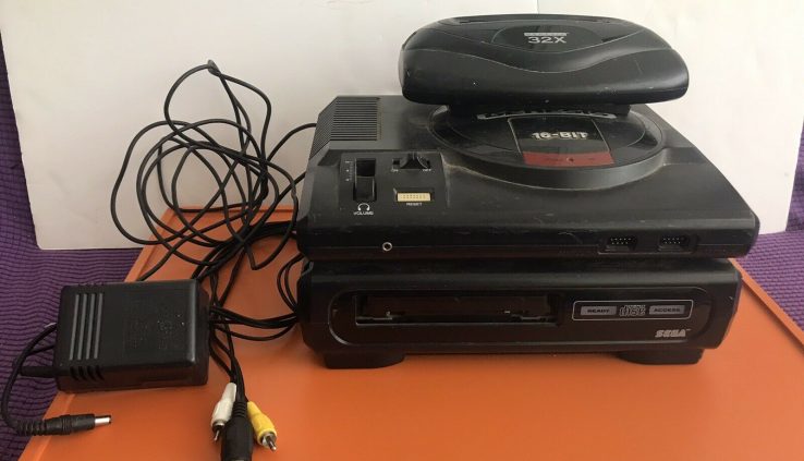 Sega CD Version 1, Sega 32X, Sega Genesis, Sega CD Video games