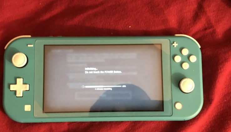 Nintendo Swap Lite Handheld Console – Turquoise With Bundle