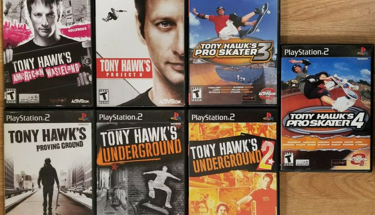 Tony Hawk Video games (Playstation2) PS2 TESTED