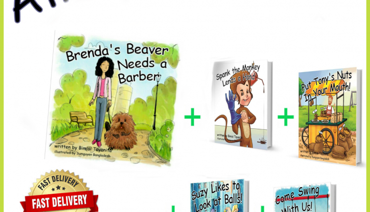 🔥 Brenda’s Beaver Wants a Barber – Humorous Young folks E-book [5 E-B00KS] 🔥