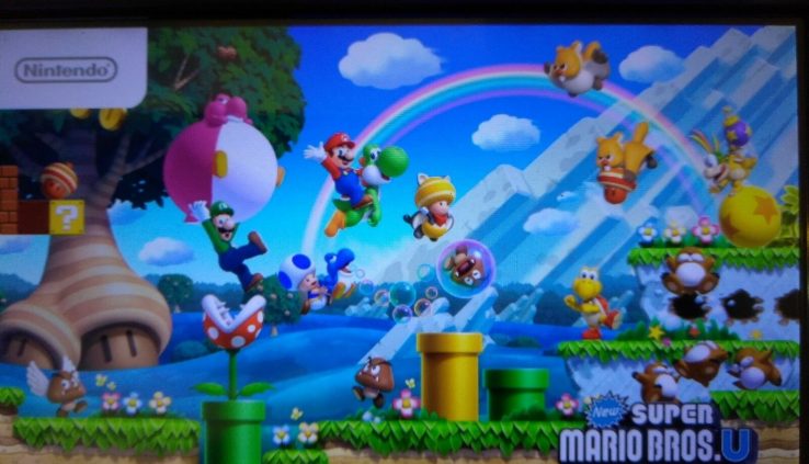 Nintendo Wii U Deluxe 32GB Dim Console – Mario Kart 8 – Zelda + Kirby + More