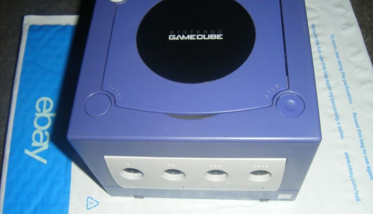 INDIGO PURPLE Nintendo Gamecube REPLACEMENT Console Machine Handiest Tested