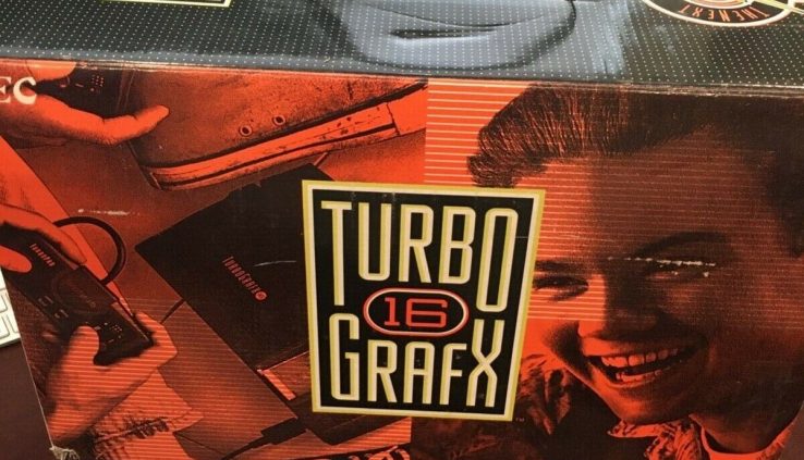 VINTAGE TURBOGRAFX 16 SYSTEM MIB CLOSET FIND VIDEO GAME CONSOLE LOOK !!!