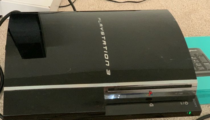 Sony PlayStation 3 Open Model 60GB Piano Shadowy Console (CECH-A01)