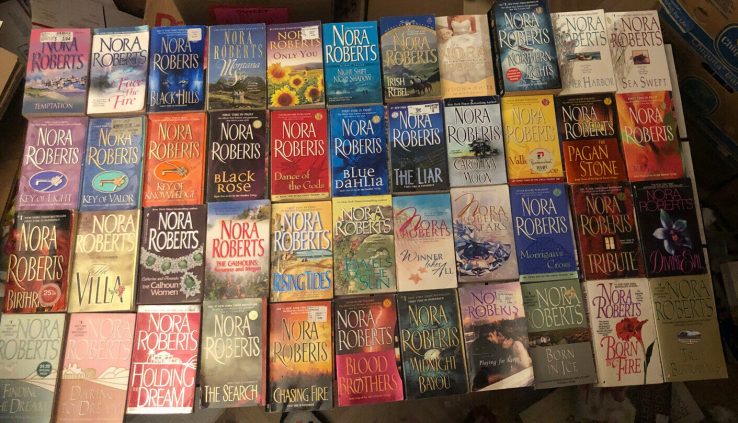 Nora Roberts 10 Random Mix Paperback Book Lot