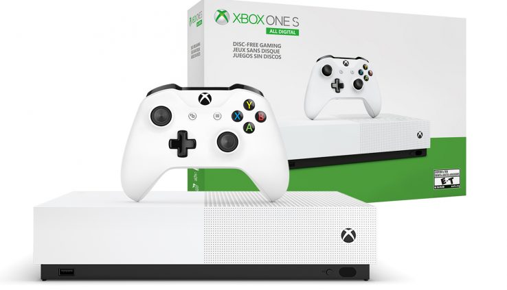 Xbox One S 1tb All Digital Model – Broken Box [Factory Refurbished]