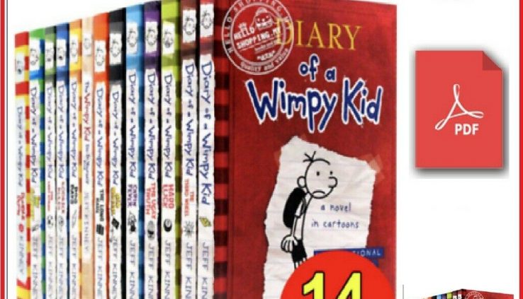Diary of a wimpy youngster 14 books sequence by jeff kinney 🔥(E-B00K P..D..F)✅
