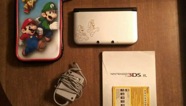 Nintendo 3DS XL Mario & Luigi Dream Personnel Silver Handheld Machine – NICE!!