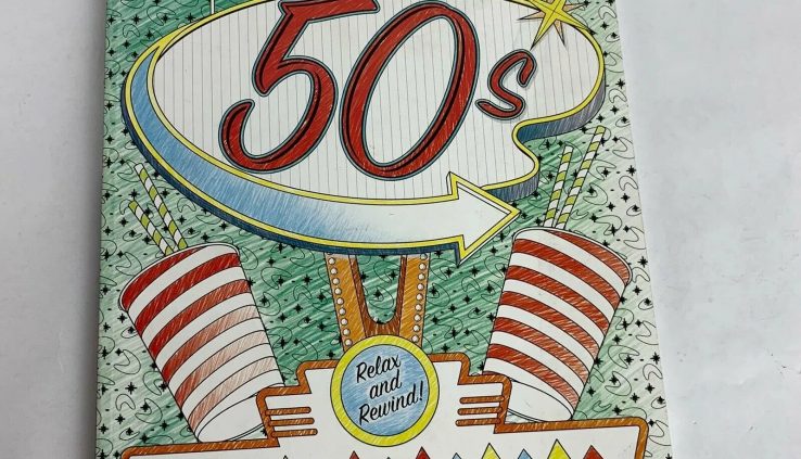 Unique Adult Coloring Book Coloring The 50s From Bendon