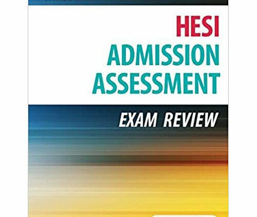 Admission Review Examination Review 4th Model Hesi [P.D.F]