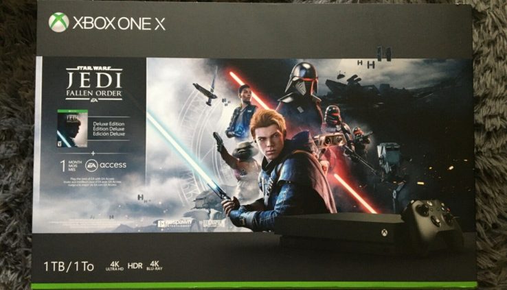 Microsoft Xbox One X 1TB Superstar Wars Jedi: Fallen Characterize Bundle with 35 games!