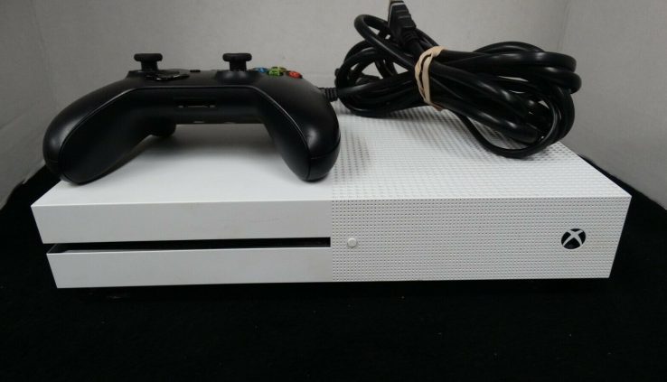 Microsoft Xbox One S 500GB White With Controller/Cables Explore!!!