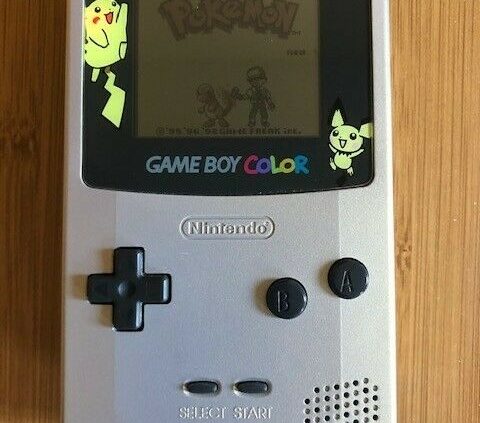 Nintendo Sport Boy Coloration CGB-001 Pokémon Edition Gold/Silver Handheld Diagram Magnificent