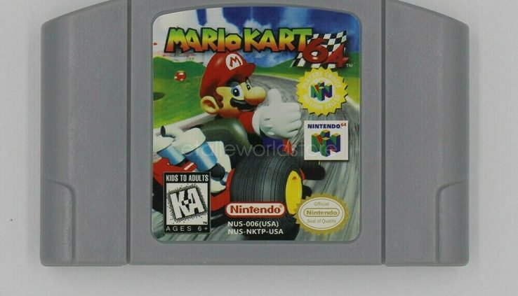 for Mario Kart 64 (Nintendo 64) Video Game BRAND NEW Situation