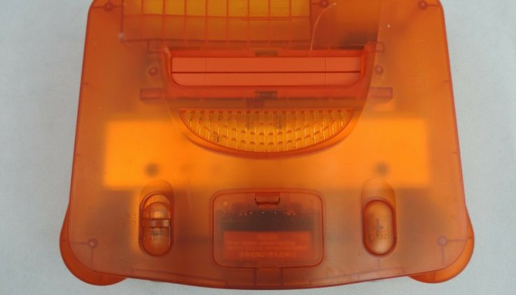 Nintendo Funtastic Fireplace Orange Console ONLY OEM Tested Working