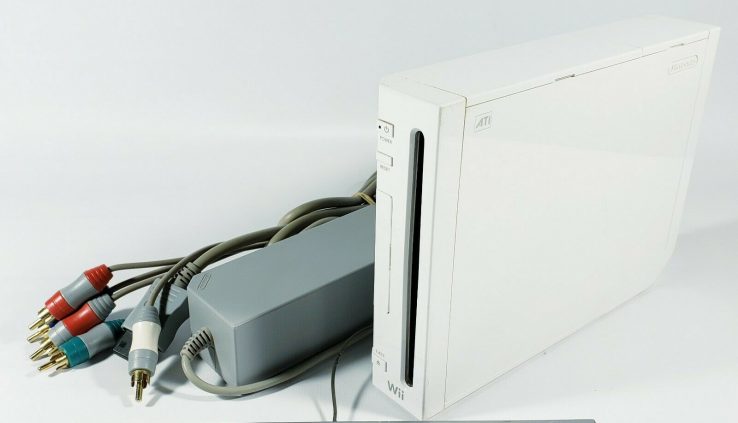 Nintendo Wii Console And All Cords Simplest RVL-001 Substitute Console Examined