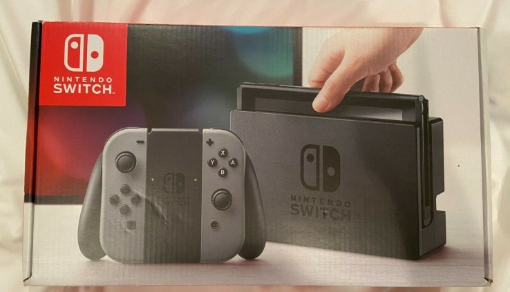 quite old Nintendo Switch 32GB Gray Console (with Gray Joy-Cons) ship provides