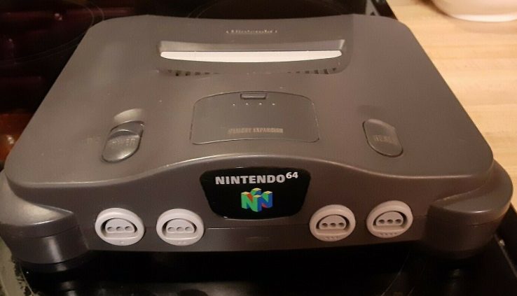 Nintendo 64 N64 Console with Jumper Pak Most attention-grabbing NUS-001 Shaded Replacement TESTED