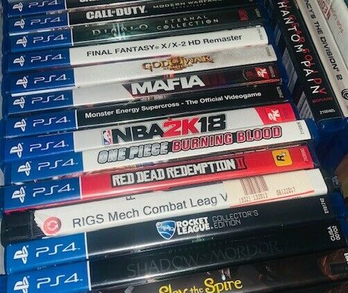 Sony PS4 Video games (PICK AND CHOOSE)