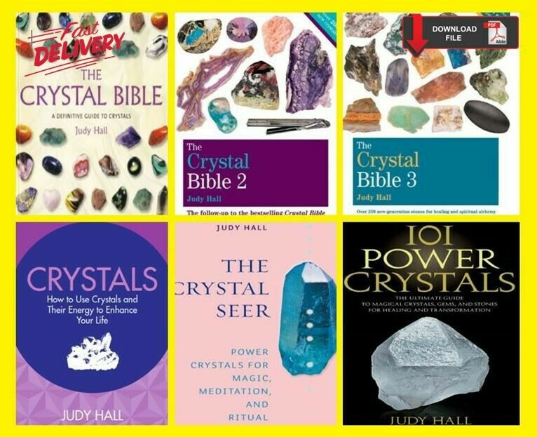 The Crystal Bible Collection Judy Hall 🔥 - ICommerce On Web