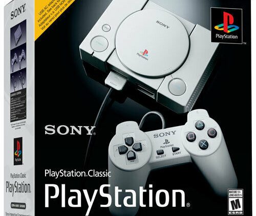 Official Sony PlaystationClassic Console – 20 Games 2 Controllers – Rate Contemporary