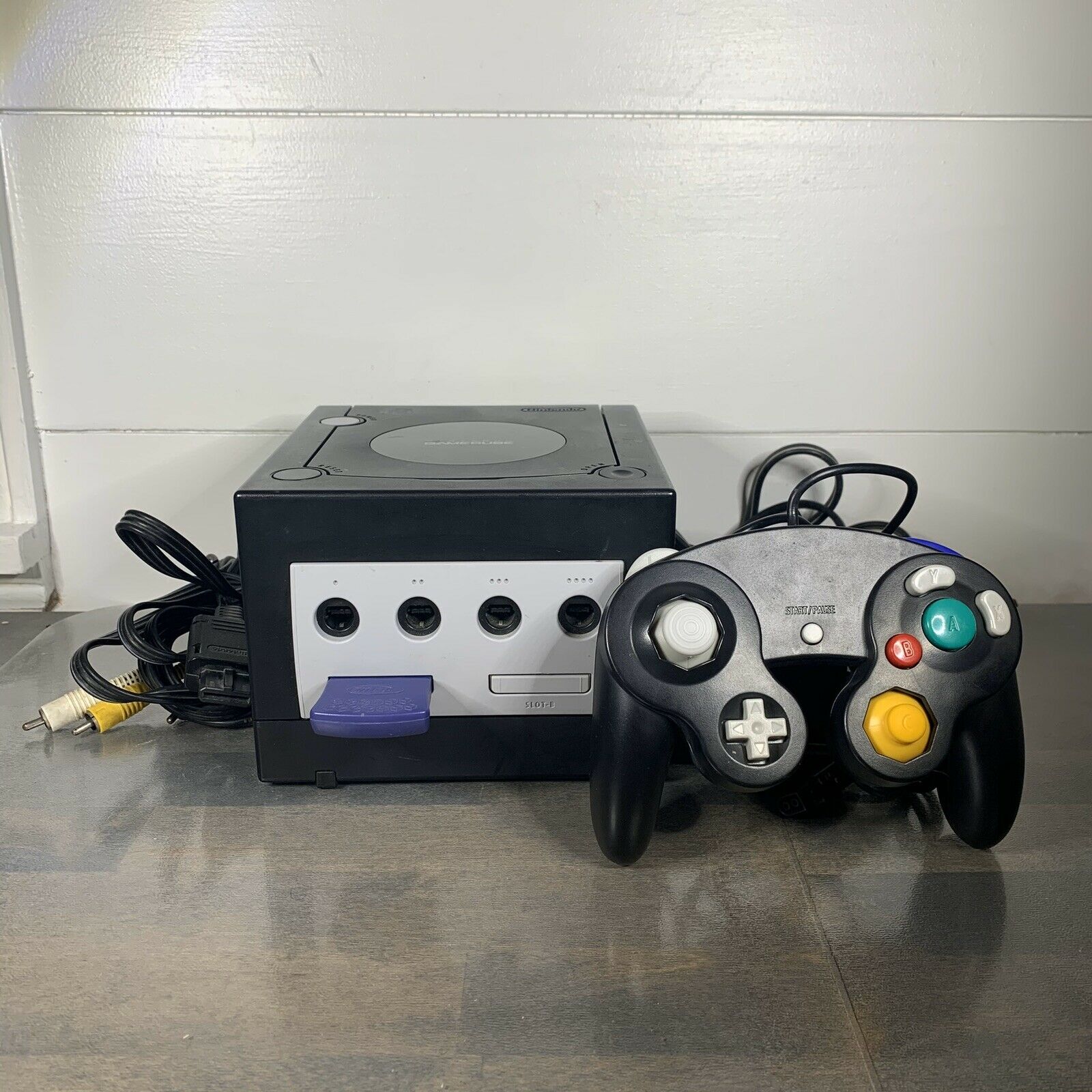 Nintendo GameCube Shadowy Console System W/ Controller, Cords & Memory ...