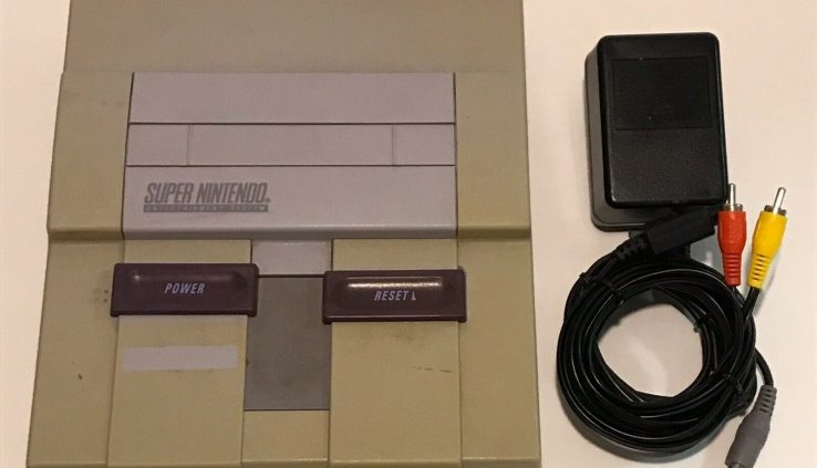 Clean Nintendo NES Design Video Sport Console Gray SNS-001 Bundle Vitality