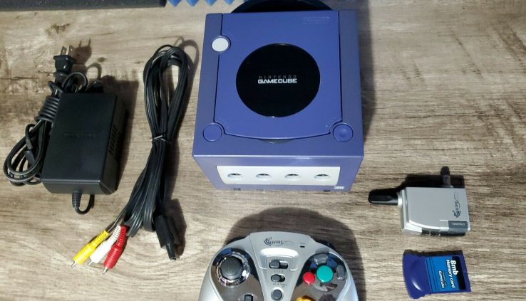 Nintendo Gamecube Game Cube Console Plot W/ Controller FREE SHIPPING