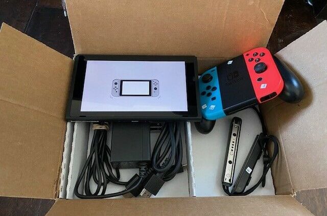Nintendo Switch Blue and Red GameStop Top rate Refurbished