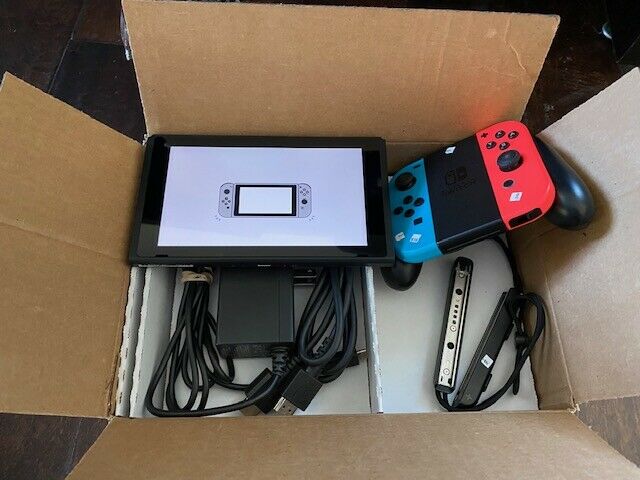 Nintendo Switch Blue and Red GameStop Top rate Refurbished - iCommerce ...