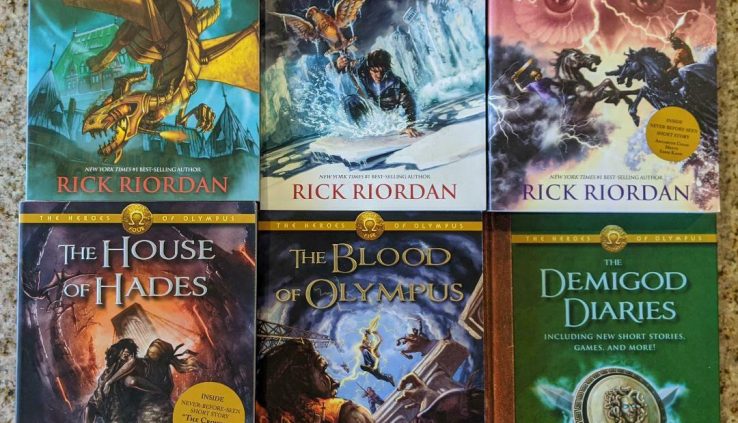NEW PAPERBACK The Heroes of Olympus Sequence 6 E book Place Rick Riordan