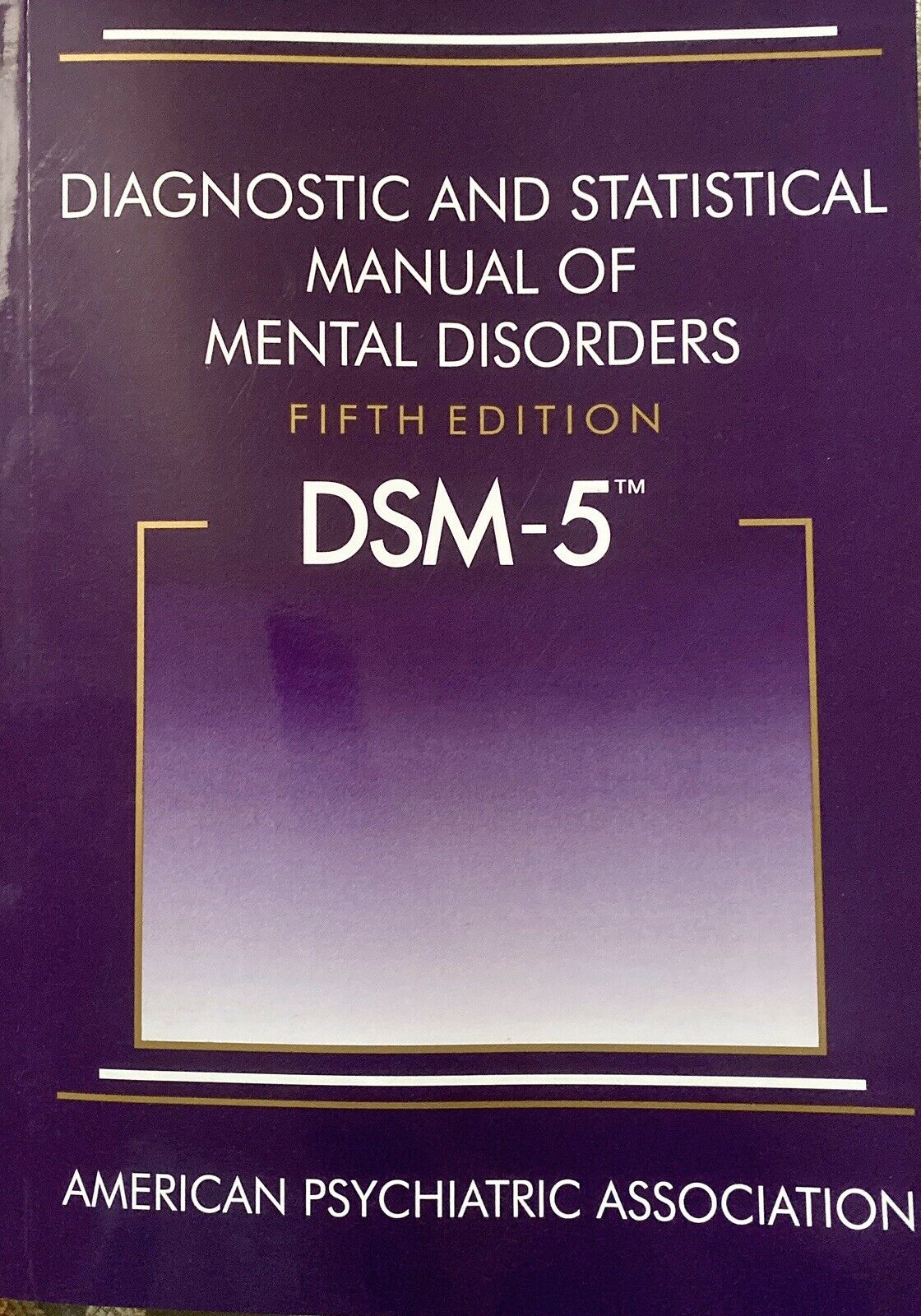 Diagnostic and Statistical Handbook of Mental Concerns