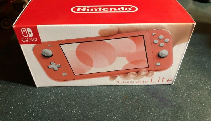 BRAND NEW & IN HAND Nintendo Switch Lite Console – Coral- Similar Day Shipping