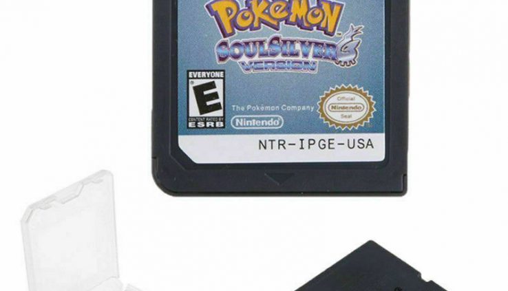 Pokemon Soul Silver Version Recreation Card for Nintendo DS NDS NDSi NDS US Version