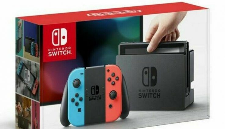 Nintendo Switch 32 GB Console – Neon Blue/Crimson Pleasure-Con IN HAND SHIPS NEXT DAY