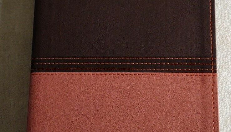 Books/Other Books -The MacArthur Look Bible/NASB Version/Earth Brown/Orange